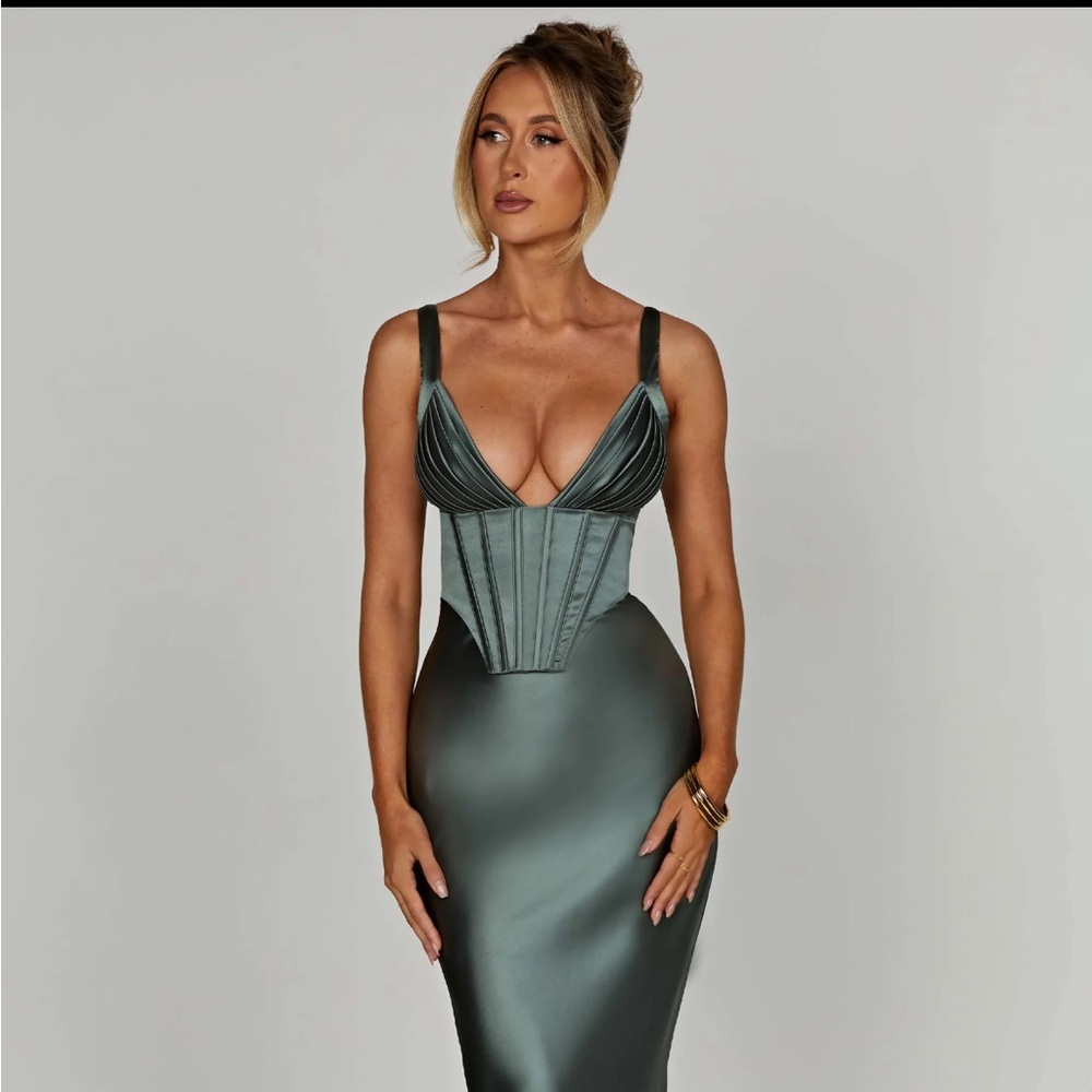 Shae Maxi Dress- Sage | Babyboo